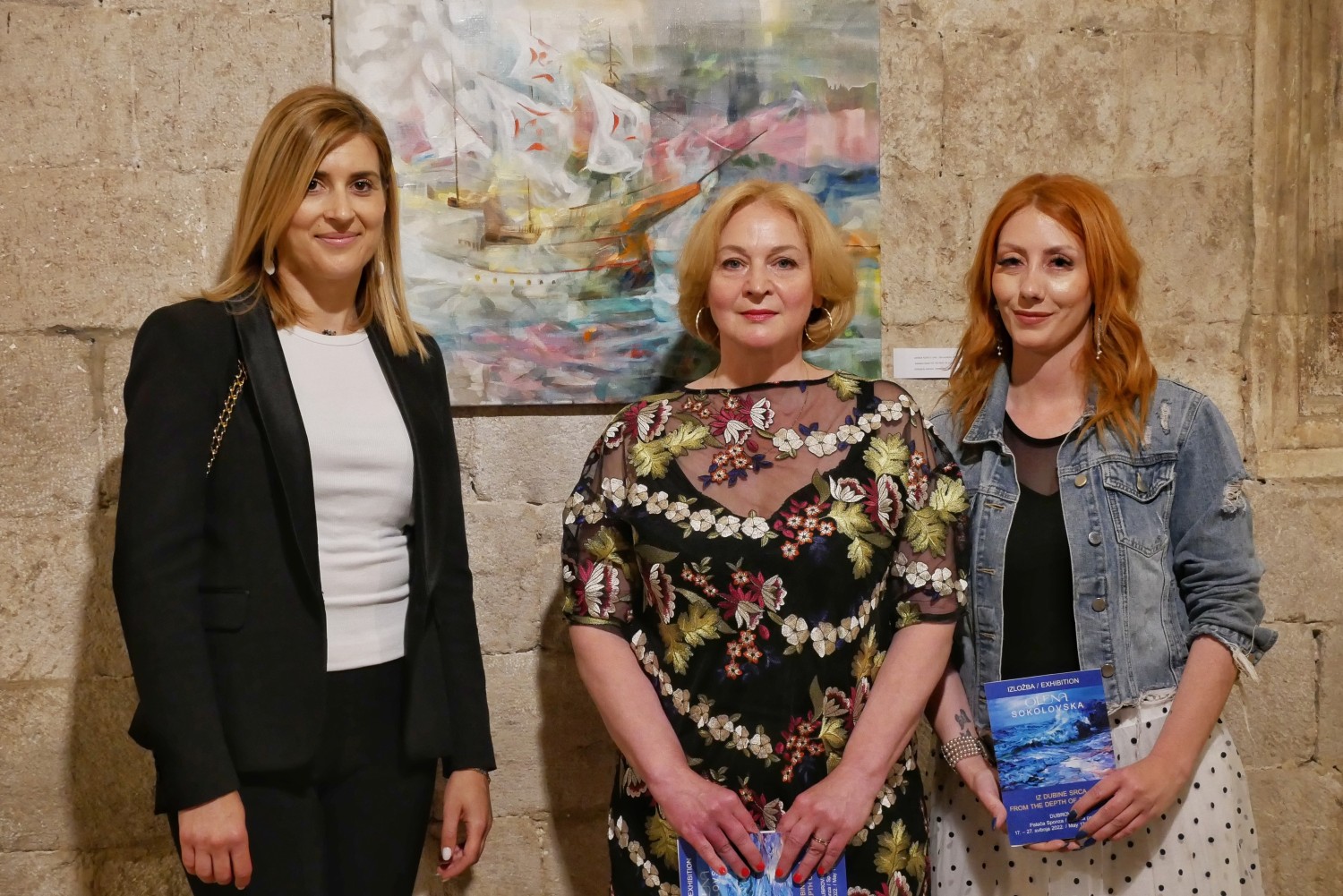 IZ DUBINE SRCA Ukrajinska umjetnica Olena Sokolovska otvorila izložbu u Sponzi FOTO/VIDEO